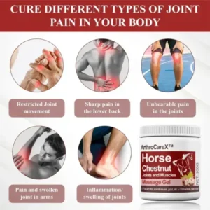 ArthroCareX™ Horse Chestnut Joints and Muscles Massage Gel