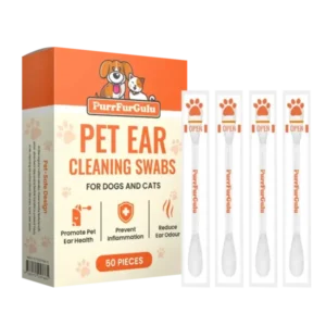 PurrFurGulu Pet Ear Cleaning Swabs