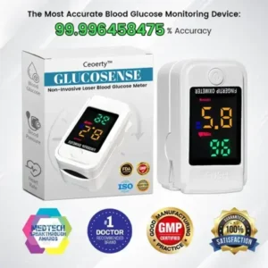 Winter Sale Ceoerty™ GlucoSense Non-Invasive Laser Blood Glucose Meter